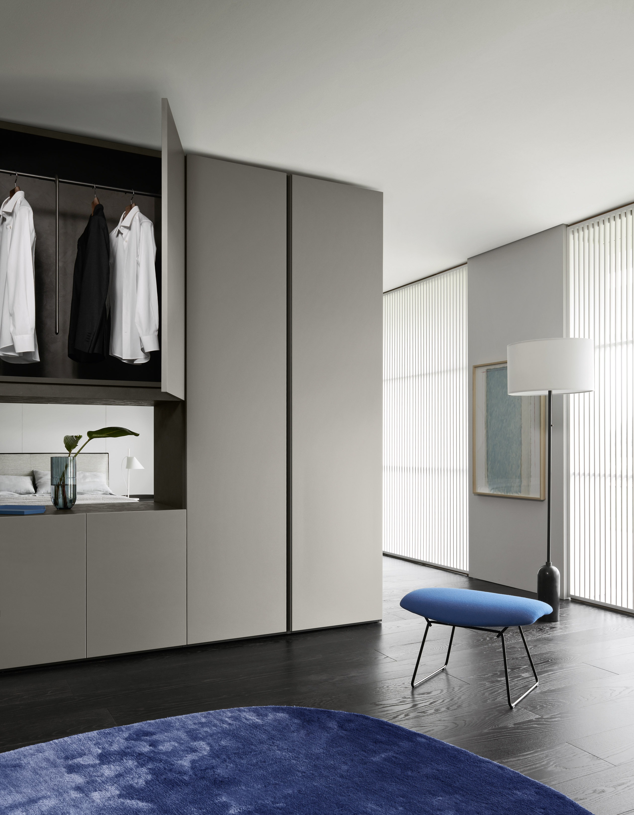 Guardaroba bifacciale con teca - San Giacomo